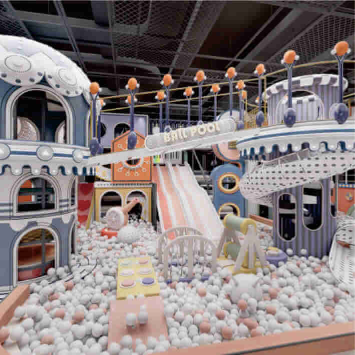 Indoor Playground in Shopping Mall